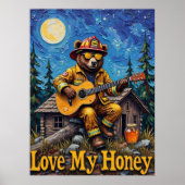 Bospatrouille's Vollemaansgig Poster (Voorkant)