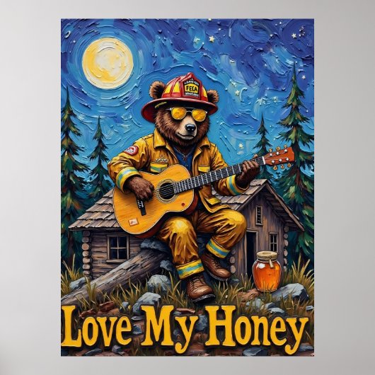 Bospatrouille's Vollemaansgig Poster (Voorkant)