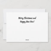 Bospret Kerstkaart met Vreugde en Vrede (Achterkant)