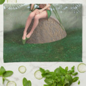 Bosprinses, Fee Vlinder Theedoek (Gevouwen)