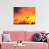 Bosque del Apache National Wildlife Refuge, NM Canvas Afdruk (Insitu (Woonkamer))