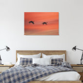 Bosque del Apache Wildlife Refuge | New Mexico Canvas Afdruk (Insitu (Slaapkamer))