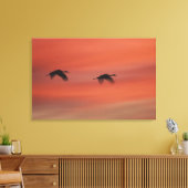 Bosque del Apache Wildlife Refuge | New Mexico Canvas Afdruk (Insitu (Woonkamer))