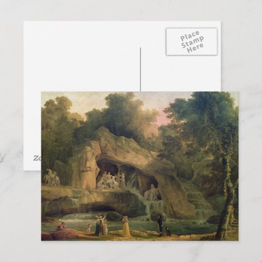 Bosquet des Bains d'Apollo Briefkaart (Voorkant / Achterkant)