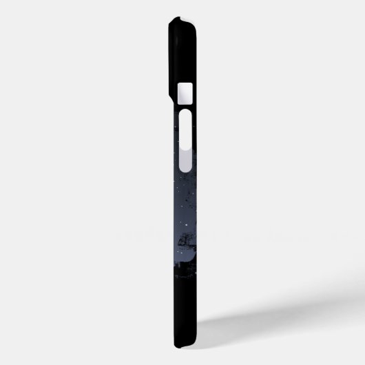 Bosraaf Koude Maan Case-Mate iPhone Case (Achterkant / Links)