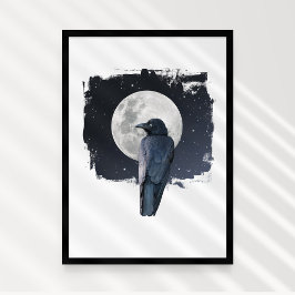 Bosraaf Koude Maan Poster