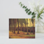 Bosrand van Vincent van Gogh Briefkaart (Staand voorkant)