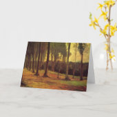 Bosrand van Vincent van Gogh Kaart (Gele Bloem)