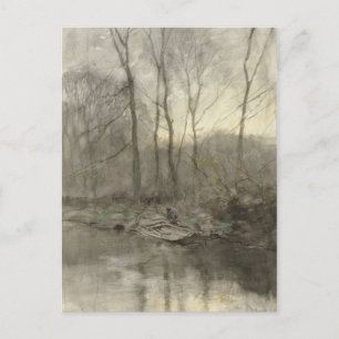 Bosrandwater, kanton maaier briefkaart
