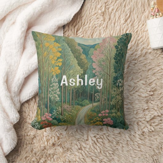 bosreis kussen (Deken)