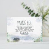 Bosrijke bergmeer avontuur kleine bedankt (Staand voorkant)