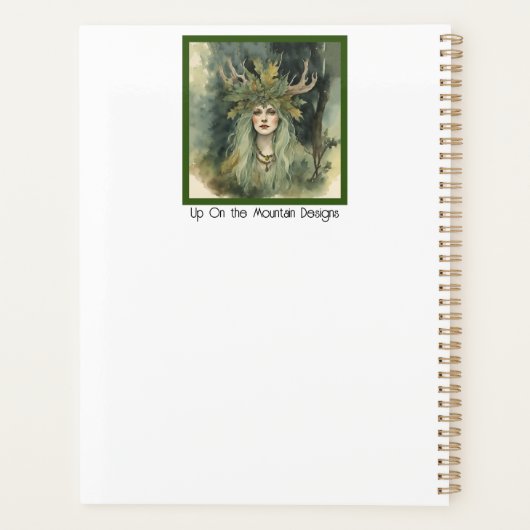 bosrijke heks planner (Achterkant)