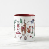 Bosrijke nordic ski Kerstmis Mok (Midden)