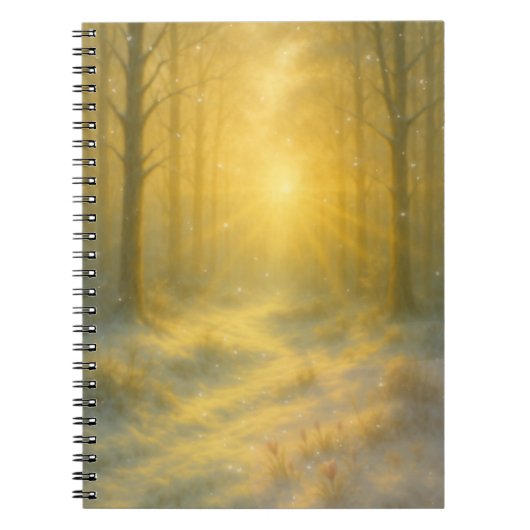 Bosrijke Ochtend Notitieboek (Voorkant)