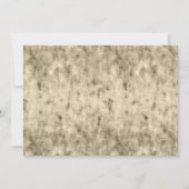 Bosrijke rustieke herten | Uil afstudeerfeest Kaart (Achterkant)