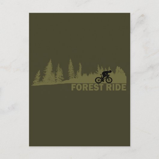 bosrit feestdagenkaart (Voorkant)