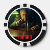 Boss 100000 dollar poker chip (Voorkant)