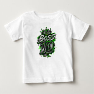 Boss 10 – Groen Neon Streetwear Grafisch