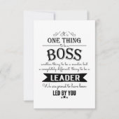 Boss appreciation week kaart (Voorkant)