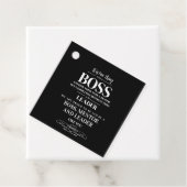 Boss appreciation week Mentor, leider Bedankjes Labels (In situ)