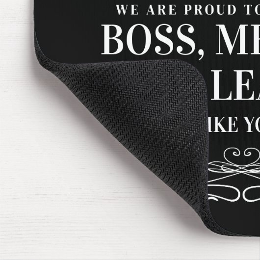 Boss appreciation week muismat (Hoek)