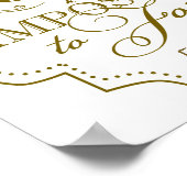 Boss art print baas mentor gold custom (Hoek)