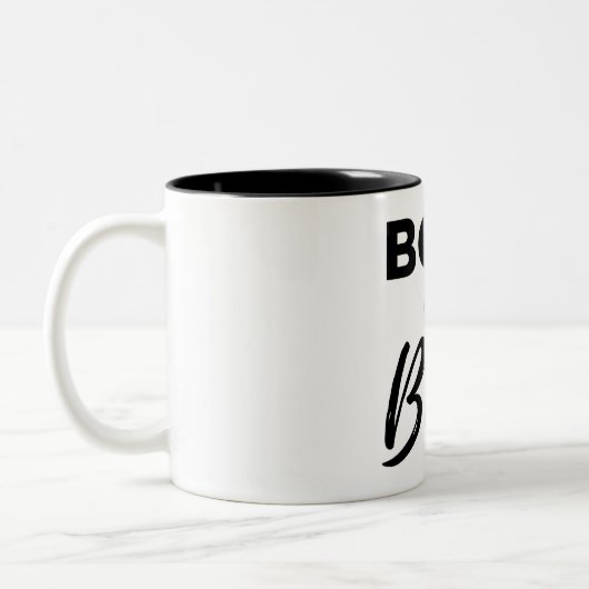 Boss Babe 2 Tweekleurige Koffiemok (Links)