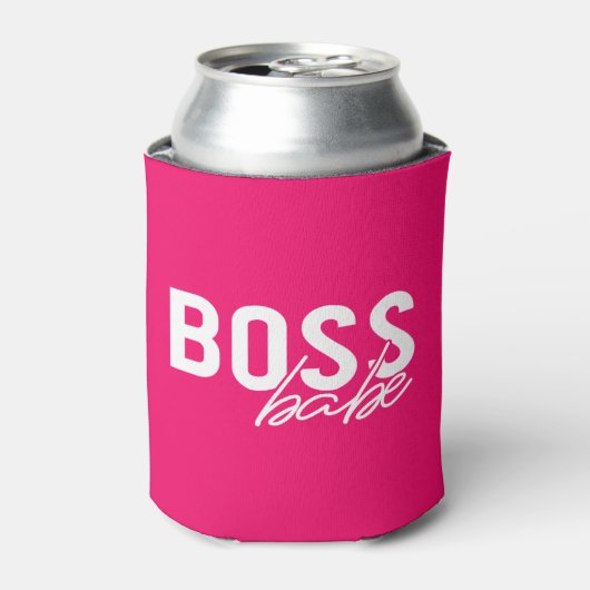 Boss Babe Blikjeskoeler (Blikje Voorkant)