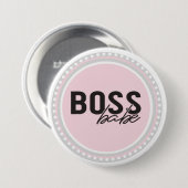 Boss Babe Button (Voorkant /achterkant)