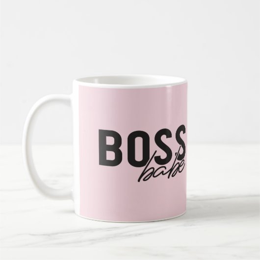 Boss Babe Coffee Mok (Links)
