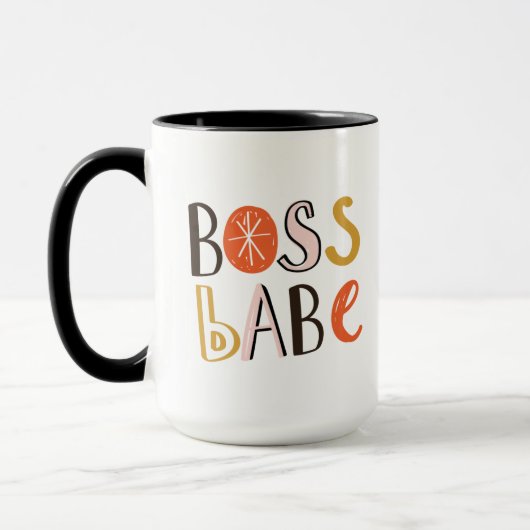 Boss Babe Coffee Mok (Links)