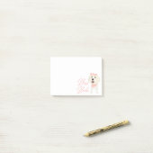 Boss Babe Custom Pet Post-it Notes (Op bureau)