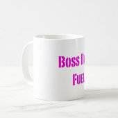 Boss Babe Fuel Koffiemok (Voorkant links)
