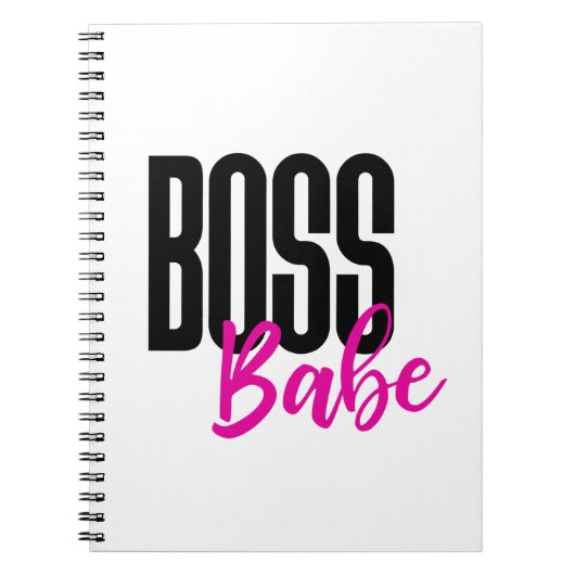 Boss Babe, Girl Boss Notitieboek (Voorkant)
