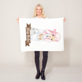 Boss Babe gooit een vette deken voor lui thuis