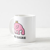 Boss Babe Klassieke Mok (Voorkant links)