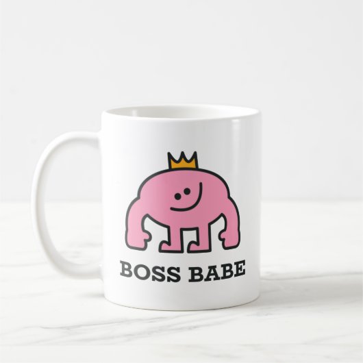 Boss Babe Klassieke Mok (Links)