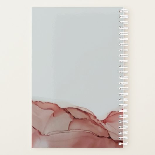 Boss Babe Modern Woman's Pink Ink Planner (Achterkant)