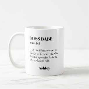 BOSS BABE Onafhankelijke vrouw Inspirerende mok
