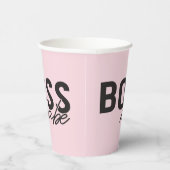 Boss Babe Papieren Bekers (Rechts)