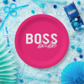 Boss Babe Papieren Bordje (Feest)