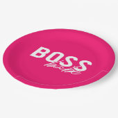Boss Babe Papieren Bordje (Gekanteld)