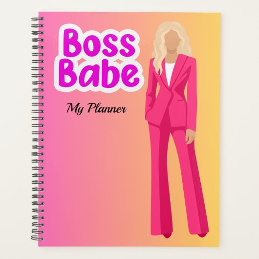 Boss Babe Planner (Voorkant)