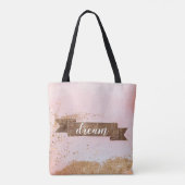 Boss Babe Planner voor Boss Girls Canvas tassen (Achterkant)