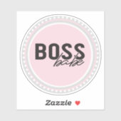 Boss Babe Sticker (Vel)