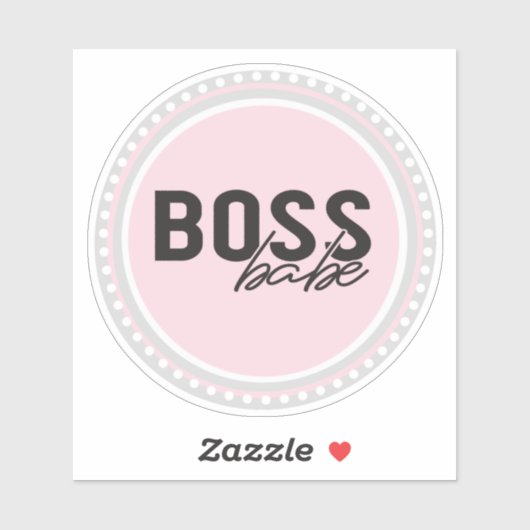 Boss Babe Sticker (Vel)