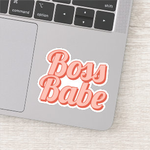 Boss babe sticker