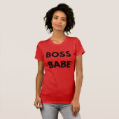 Boss Babe T-shirt (Voorkant volledig)