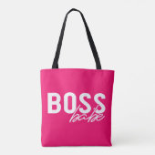 Boss Babe Tote Bag (Achterkant)