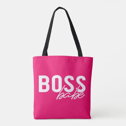 Boss Babe Tote Bag (Achterkant)